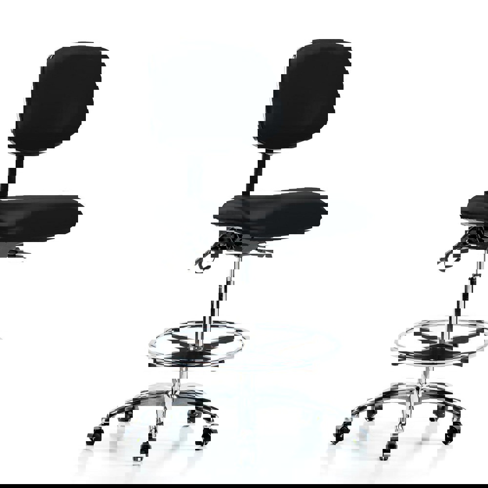 Task Chair: ESD Vinyl, Black